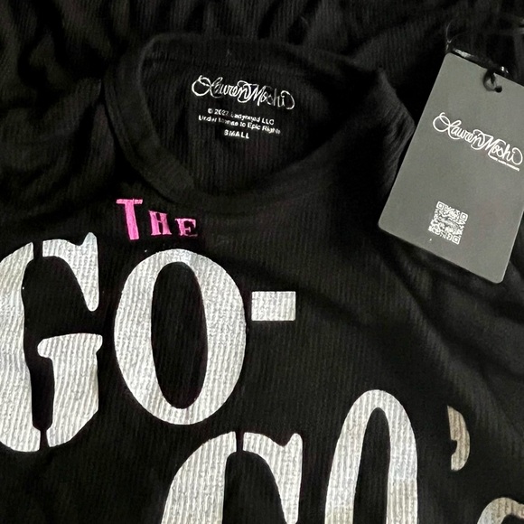 Lauren Moshi “The Go-Go’s” McKinley Thermal Top - Sz S - Picture 8 of 13